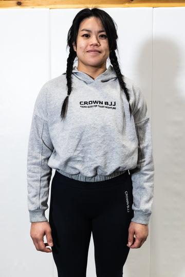 Heavy Ladies Hoodie 25' Grey