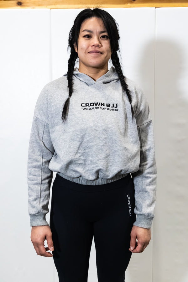 Heavy Ladies Hoodie 25' Grey