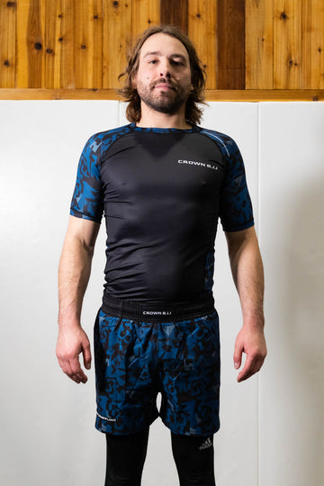 Rash Guard - Rank Blue Puzzle