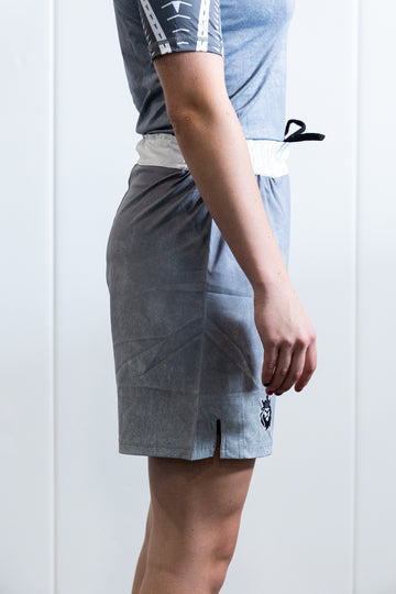 Grey Tribal Shorts