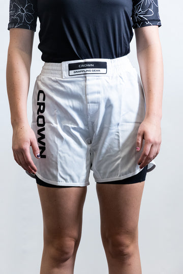 Crown Grappling; RG, All White SS