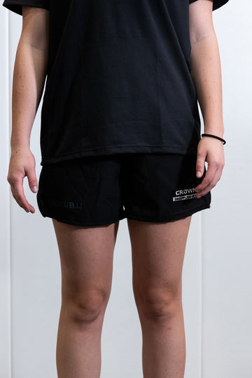 Shorts with Pocket, Black