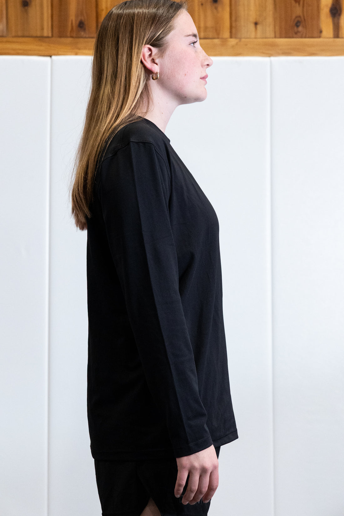 Crown BJJ LS Black 24'