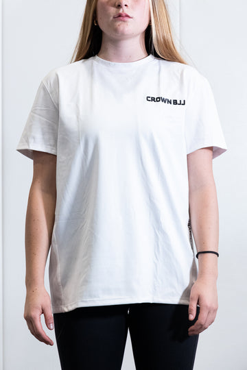 Crown BJJ SS White 24'